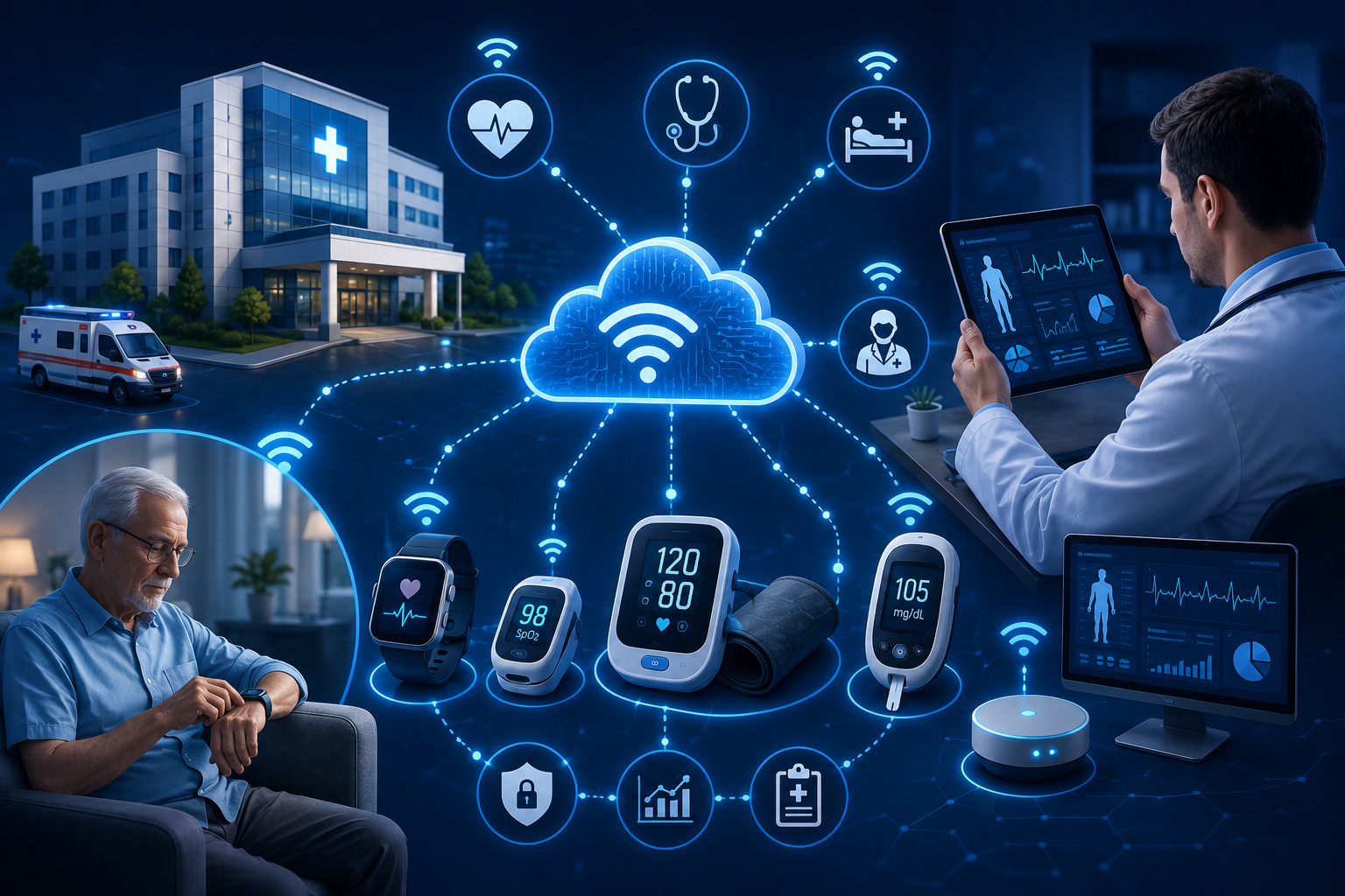 Internet of Things for Connected Healthcare